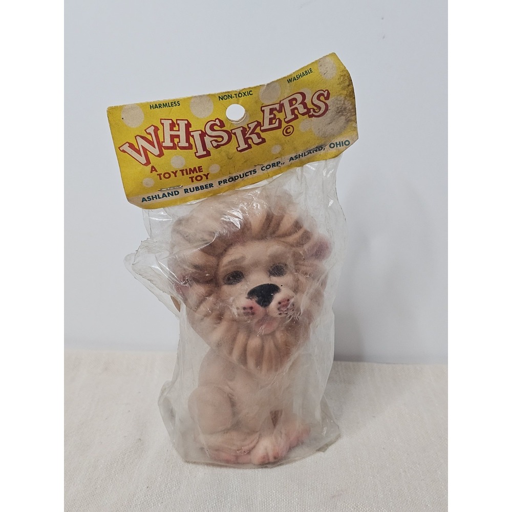 Vintage Whiskers Ashland Rubber Company Sqeaky Toy